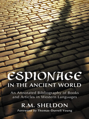 cover image of Espionage in the Ancient World